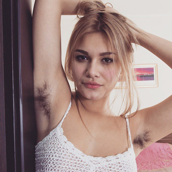 Latest Women's Trend On Instagram: Hairy Armpits