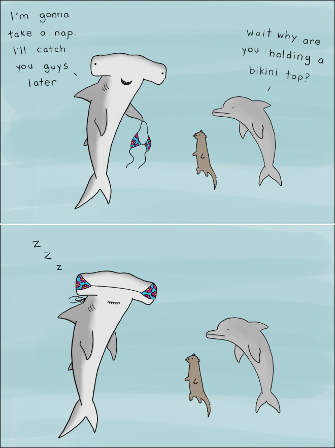 Funny and Clever Animal Cartoons by Liz Climo
