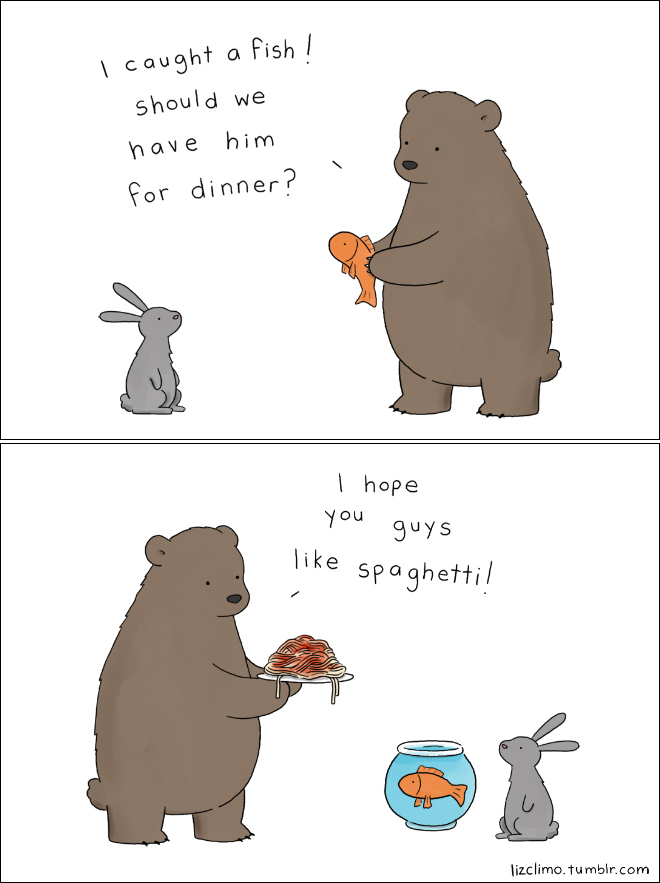 Funny and Clever Animal Cartoons by Liz Climo