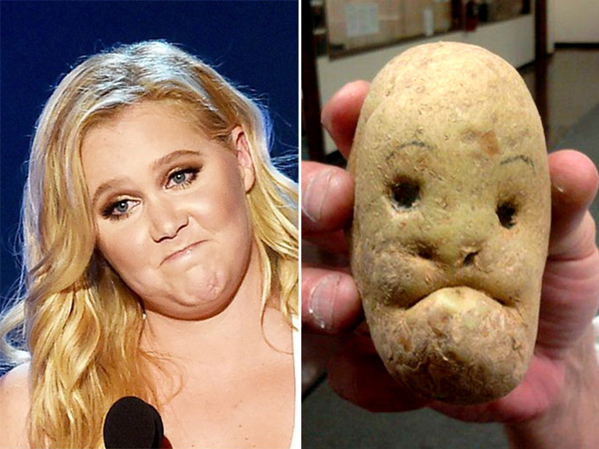 Amy Schumer Or Potato Can You Tell The Difference 