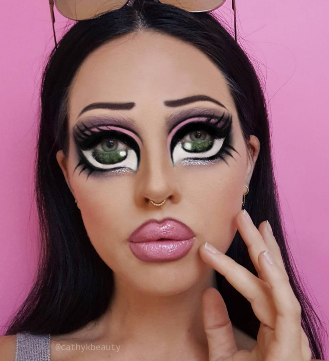 Latest Instagram Beauty  Trend Bratz  Doll  Makeup  Funny 