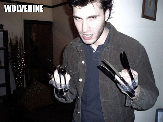 Wolverine costume.