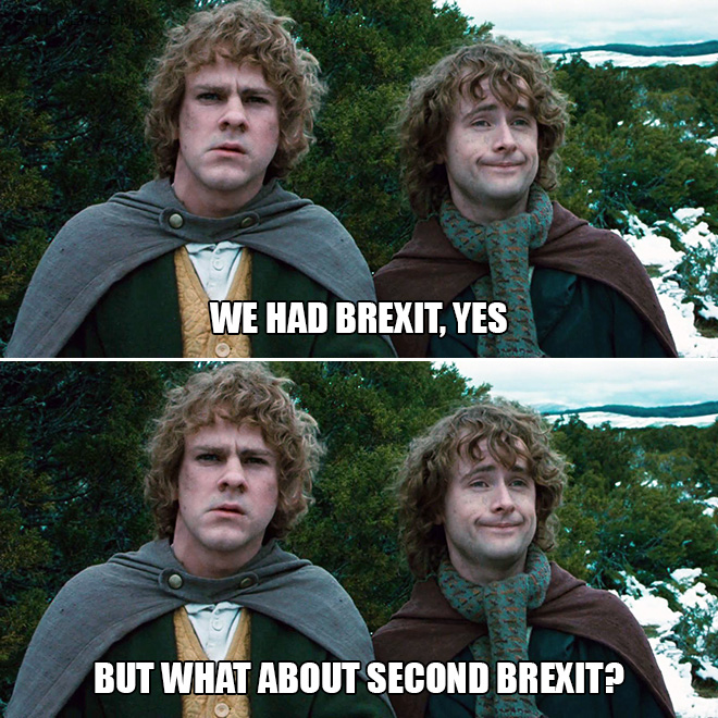 We had Brexit, yes. But...