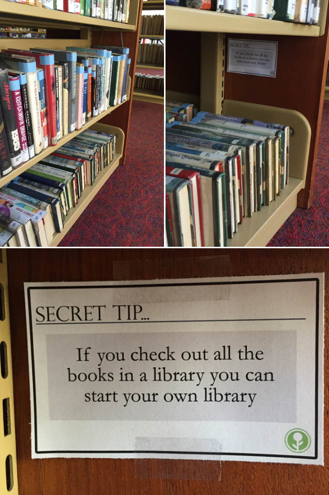 Secret tip.