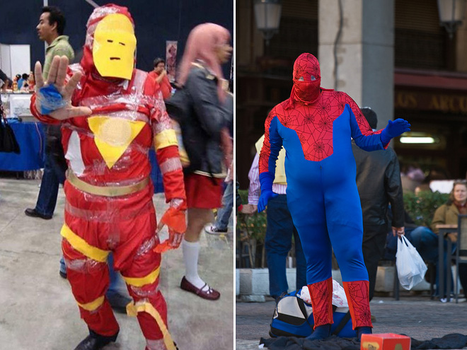 Funny cosplay fails.