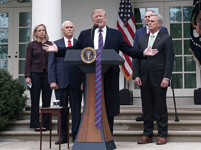 People are photoshopping Trump with extremely long tie to annoy him.