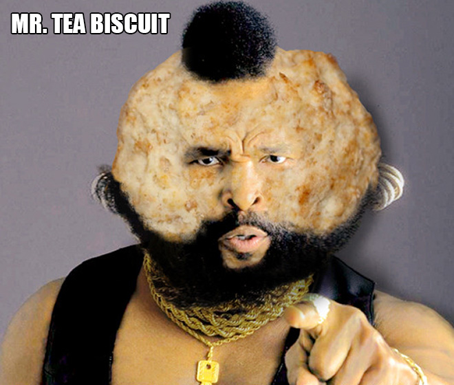 Bread celebrity. The greatest use of Photoshop ever.