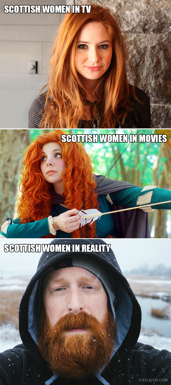 The truth about Scottish women.