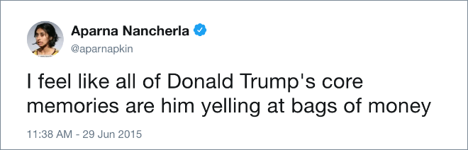 One of the funniest anti-Trump tweets ever.