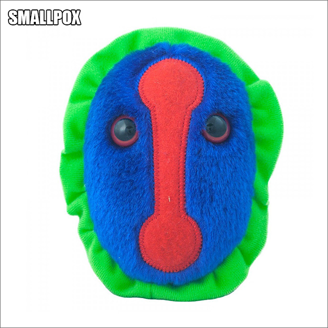 Cute disease plush toy.