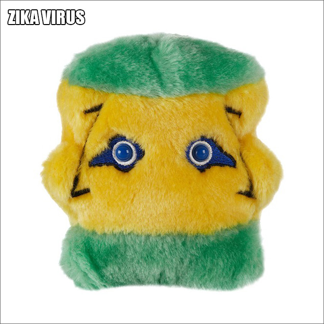 Cute disease plush toy.