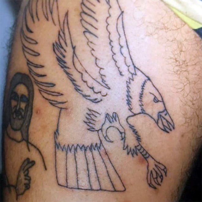 This is what low budget tattoo looks like. Still want to save money on your tattoo?