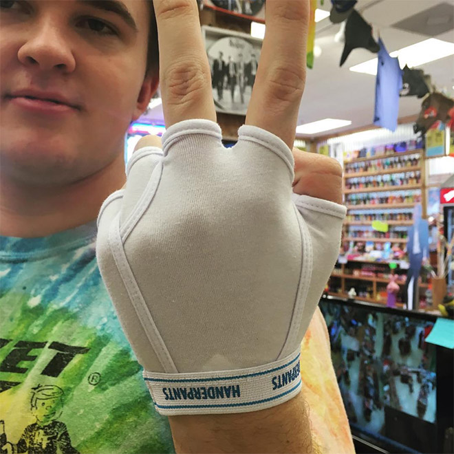 These are Handerpants: underpants for your hands.