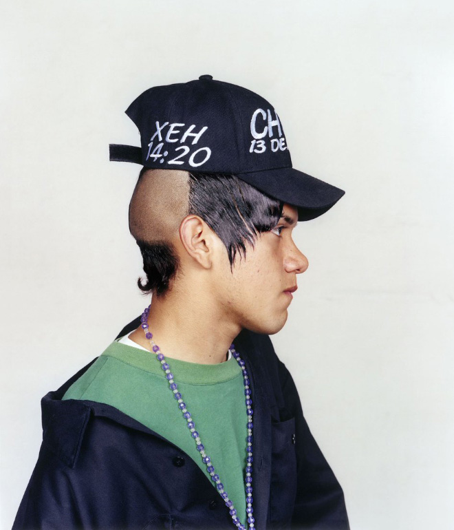 These kind of haircuts are popular among Mexican urban teens.