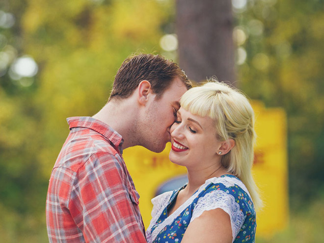 Hilariously horrifying engagement photoshoot.