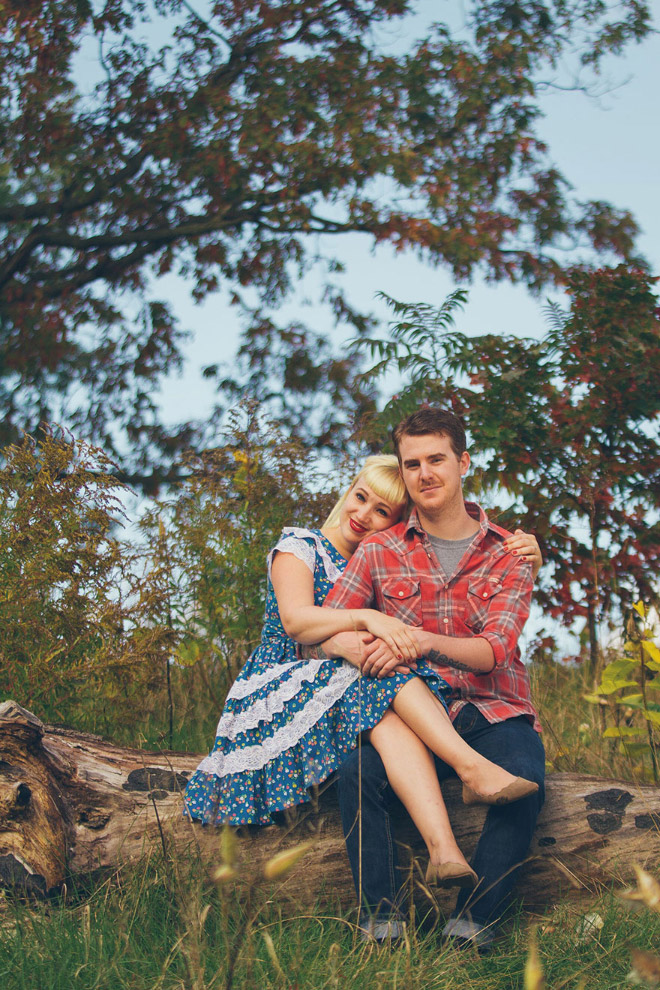 Hilariously horrifying engagement photoshoot.