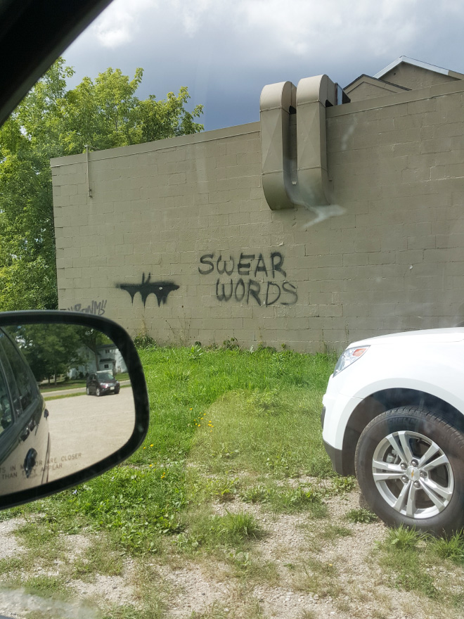 Canadian graffiti.