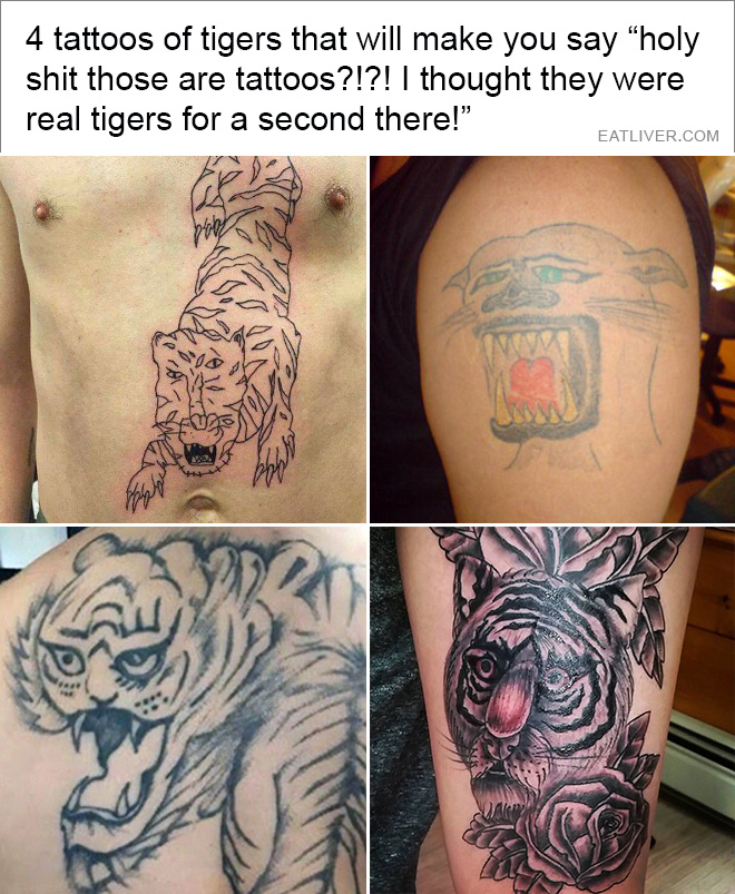 I'm always blown away by ultra-realistic tattoos!