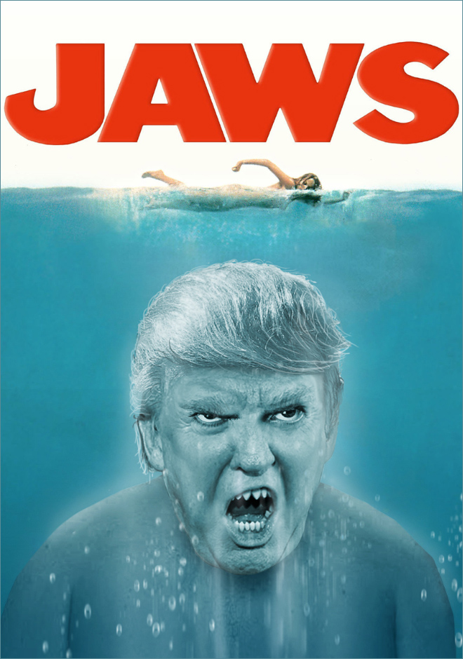 If Trump starred in a classic Hollywood horror movie...