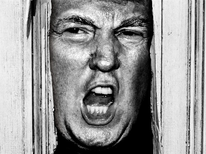 If Trump starred in a classic Hollywood horror movie...