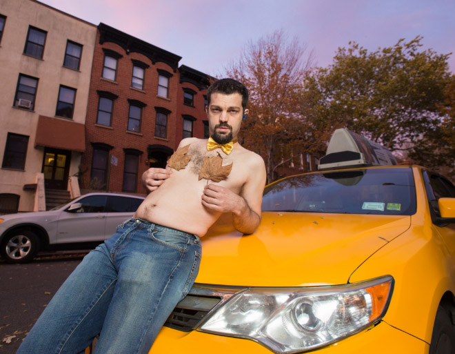 A page from NYC taxi drivers calendar.