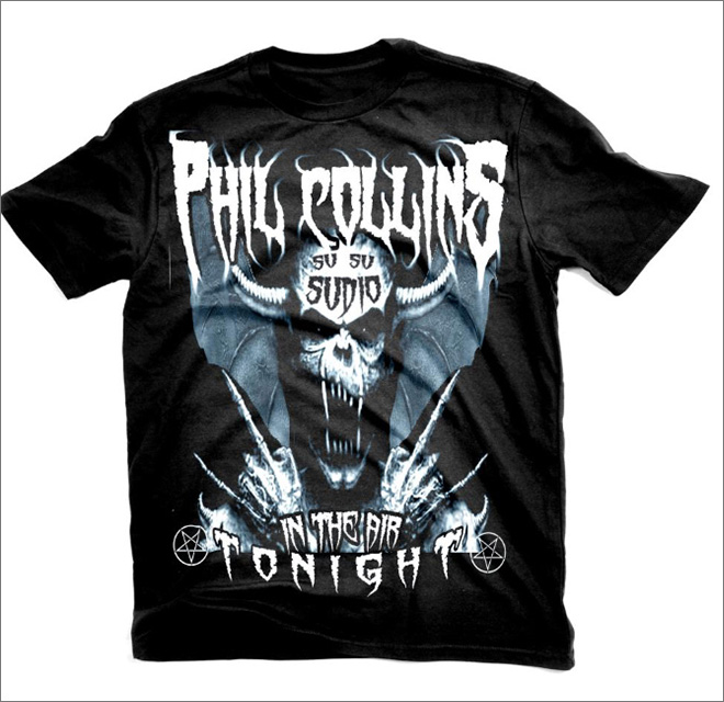 Metal t-shirt for a pop star? Why not.