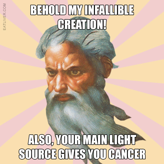 God logic.