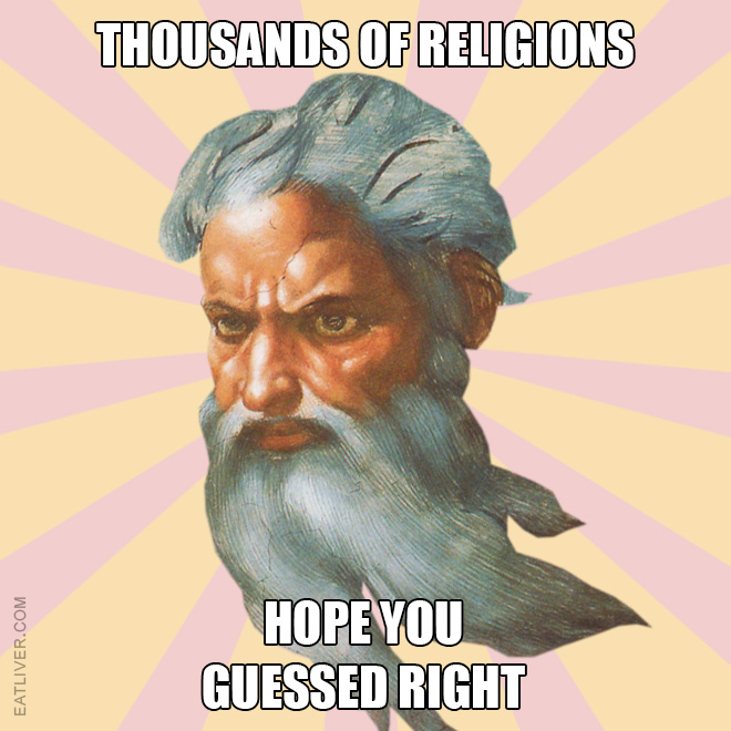 God logic.