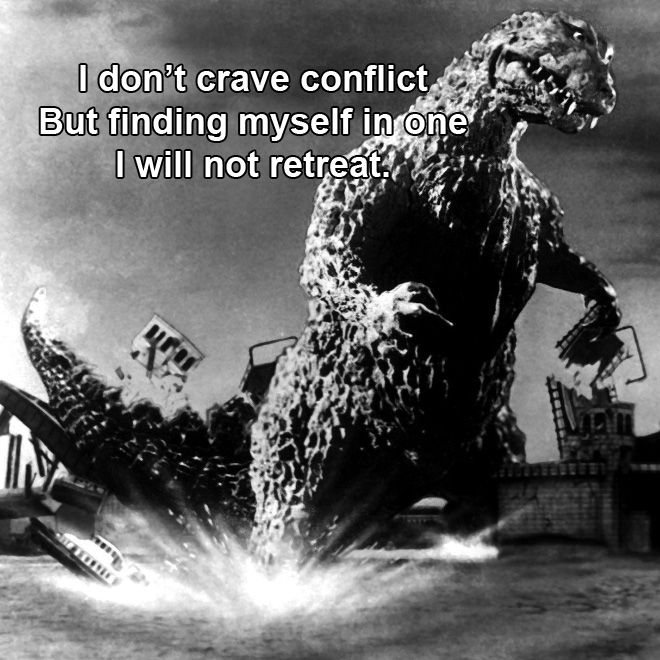 Godzilla haiku.