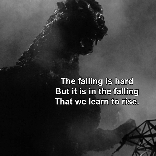 Godzilla haiku.