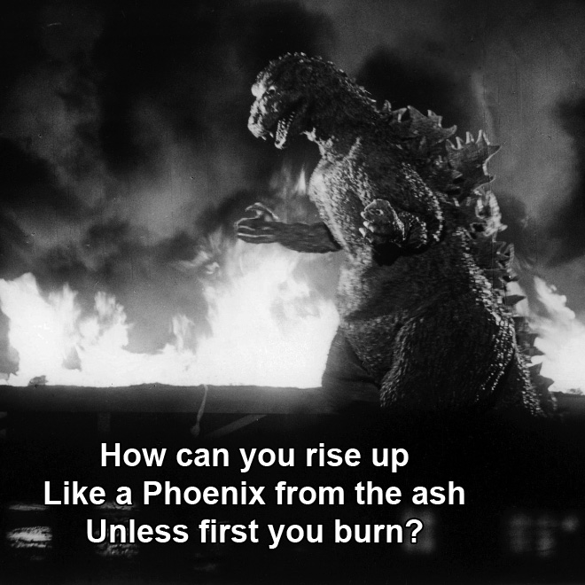 Godzilla haiku.