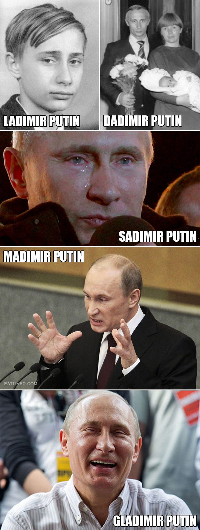 Not all Putins are the same. Have you met them all?