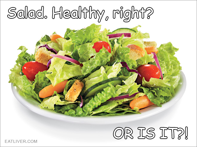 The truth behind salad.