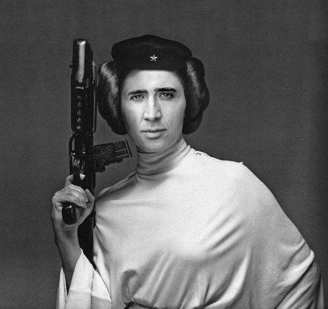 When Nicolas Cage meets Photoshop...