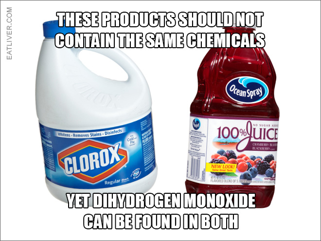 Dihydrogen monoxide is poison!