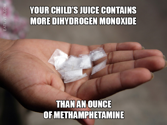 Dihydrogen monoxide is poison!