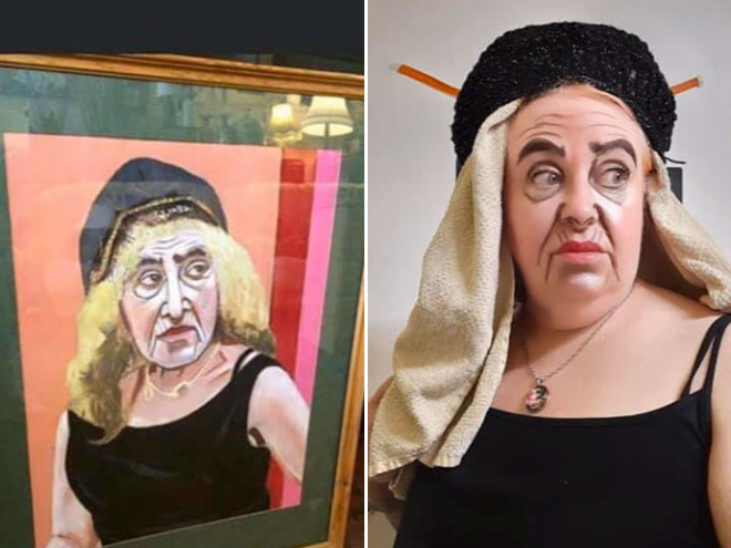 bad amateur painting hilariously recreated.