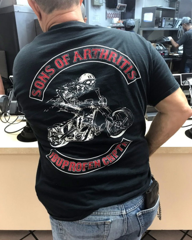 Perfect biker club for dads.