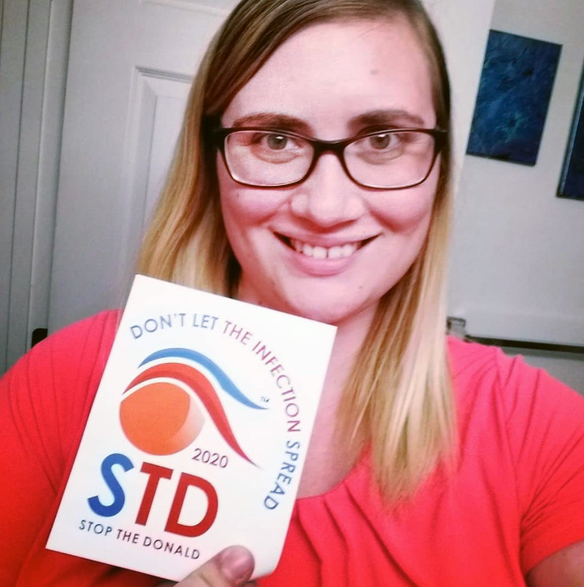 Americans fighting against STD.