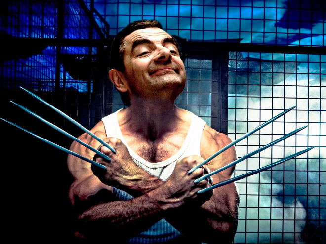 When Mr. Bean meets Photoshop...