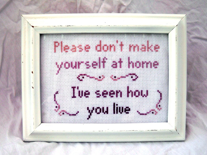 Awesome cross stitch.