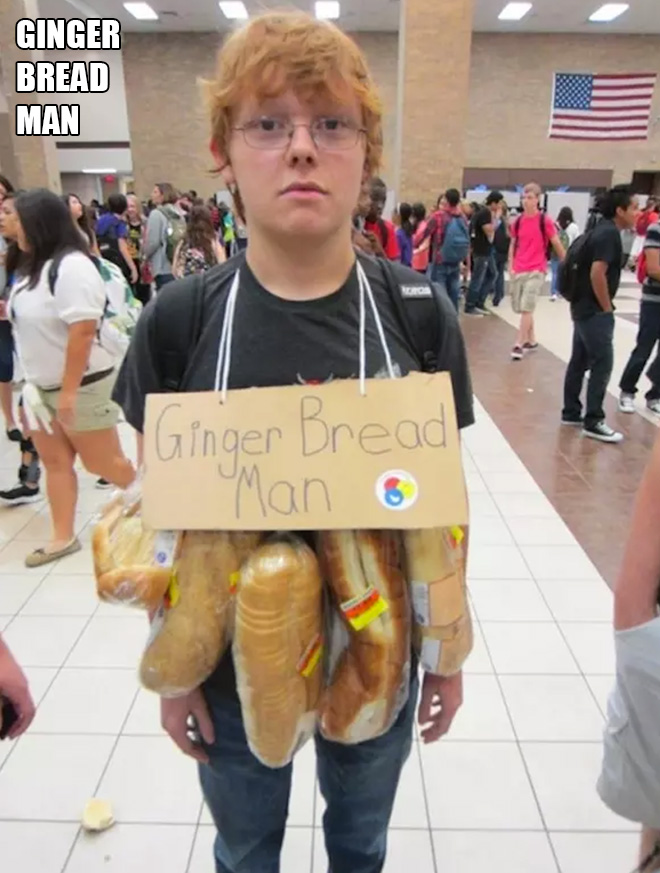 Puntastic Halloween costume idea.