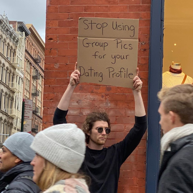 Who said perfect protest signs doesn't exist?