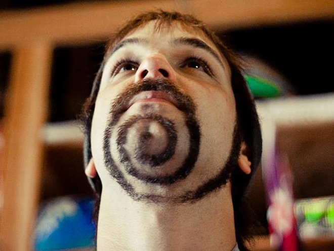 Monkey tail beards are in fashion now!
