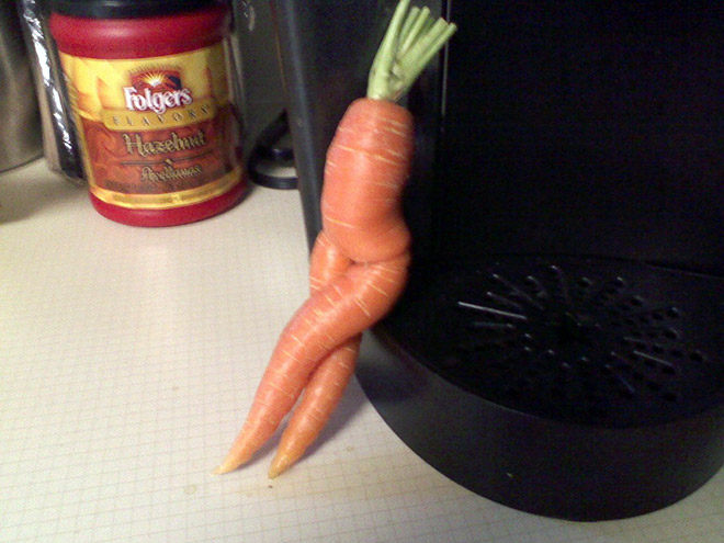 That's one sexy carrot!