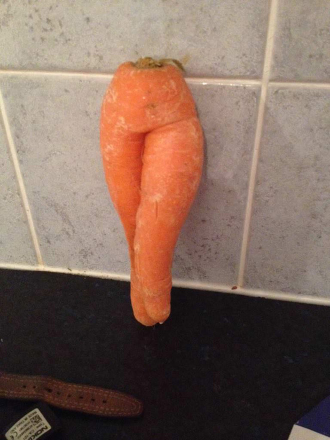 That's one sexy carrot!