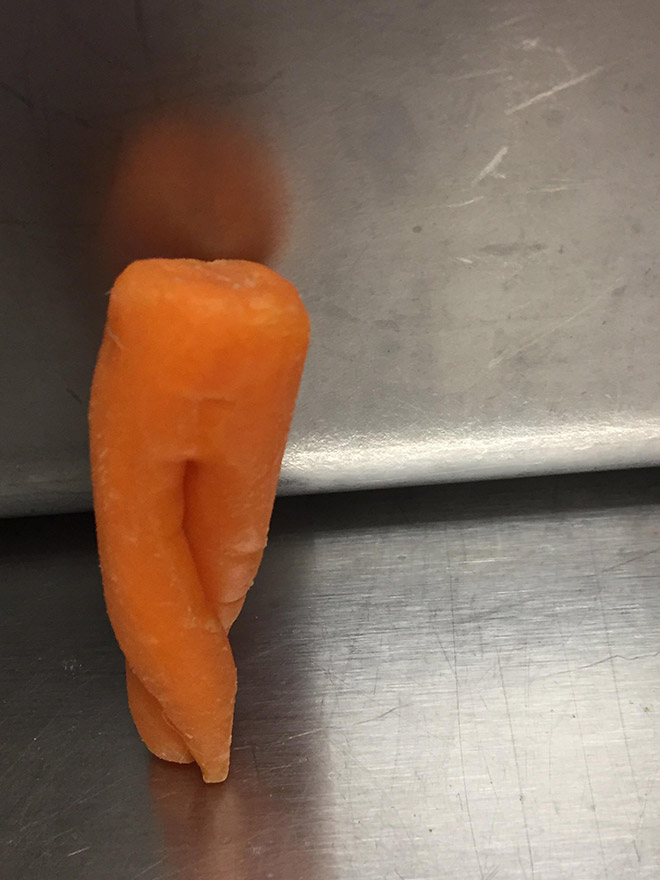 That's one sexy carrot!