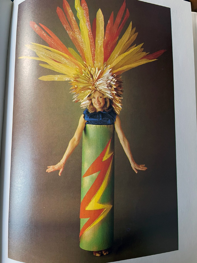 DIY costume from 1986 book.