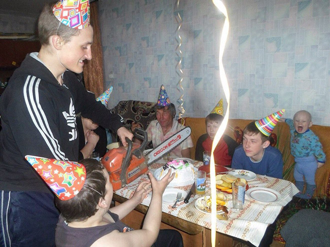 This is how Russians party.