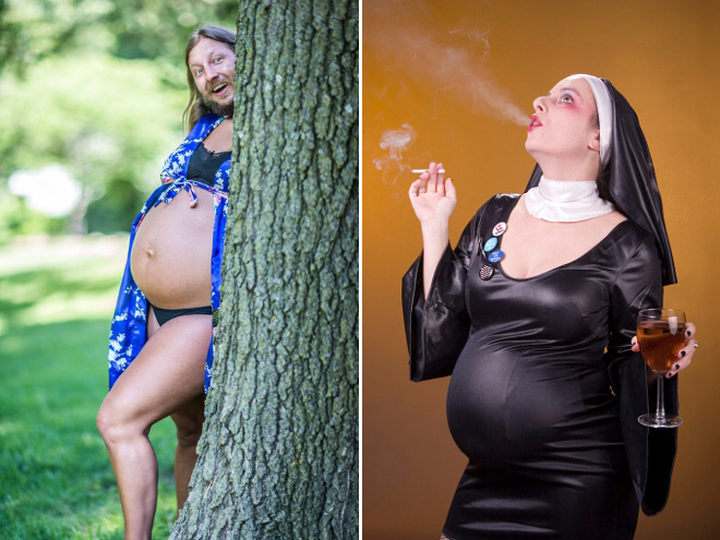 Incredibly Awkward Pregnancy Photos